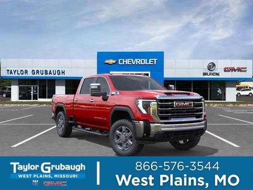 Volcanic Red Tintcoat 2026 GMC Sierra 3500 SLT