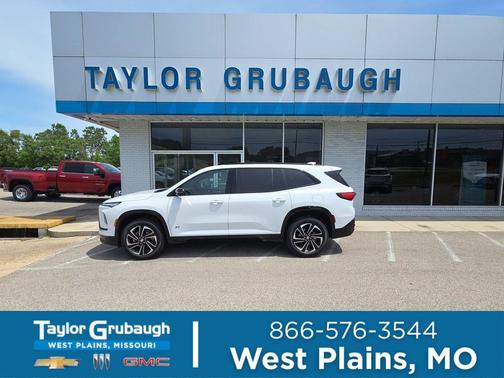Summit White 2025 Buick Enclave Sport Touring