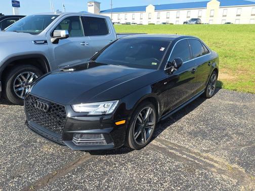 Black 2017 Audi A4 2.0T Premium Plus