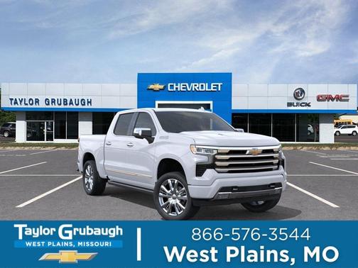 Polar White Tricoat 2026 Chevrolet Silverado 1500 High Country