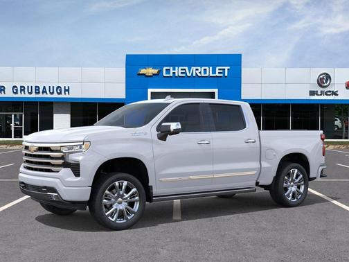Polar White Tricoat 2026 Chevrolet Silverado 1500 High Country
