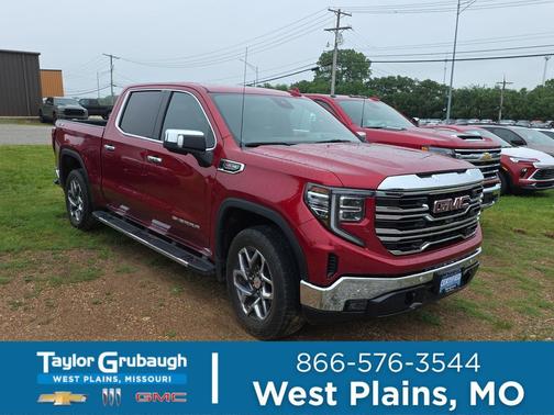 Volcanic Red Tintcoat 2024 GMC Sierra 1500 SLT