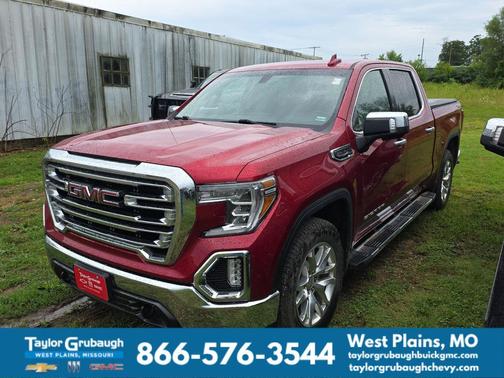 Cayenne Red Tintcoat 2021 GMC Sierra 1500 SLT
