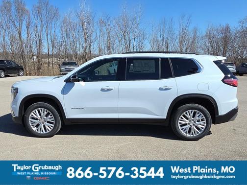Glacier White Tricoat 2026 GMC Acadia Elevation FWD
