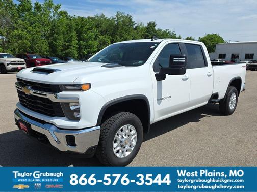 Summit White 2024 Chevrolet Silverado 3500 LT