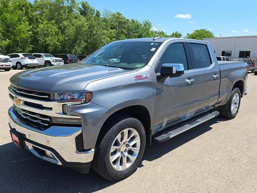Satin Steel Metallic 2021 Chevrolet Silverado 1500 LTZ