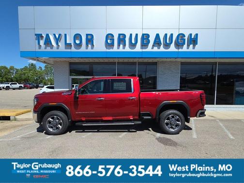 Volcanic Red Tintcoat 2026 GMC Sierra 3500 SLT