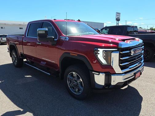 Volcanic Red Tintcoat 2026 GMC Sierra 3500 SLT