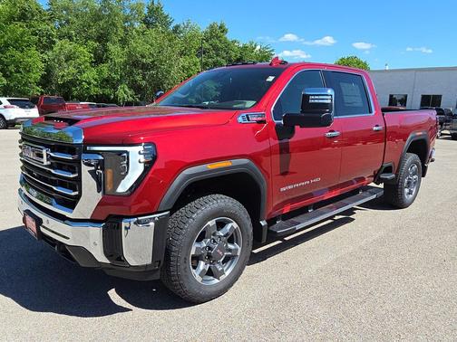 Volcanic Red Tintcoat 2026 GMC Sierra 3500 SLT