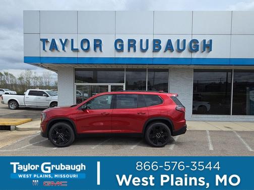 Volcanic Red Tintcoat 2026 GMC Acadia Elevation FWD