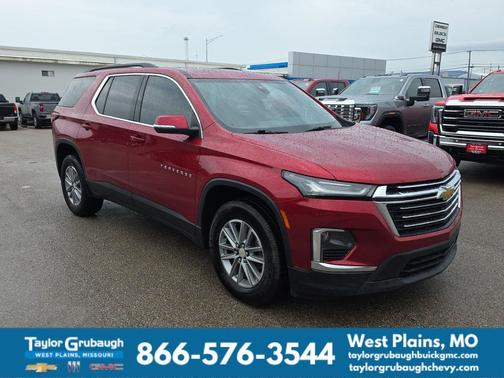 Radiant Red Tintcoat 2023 Chevrolet Traverse LT Cloth