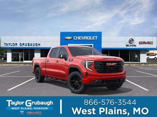 Cardinal Red 2026 GMC Sierra 1500 Elevation