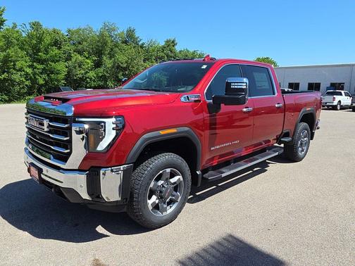 Volcanic Red Tintcoat 2026 GMC Sierra 2500 SLT