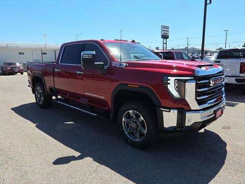 Volcanic Red Tintcoat 2026 GMC Sierra 2500 SLT