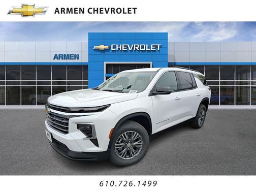 Summit White 2026 Chevrolet Traverse LT