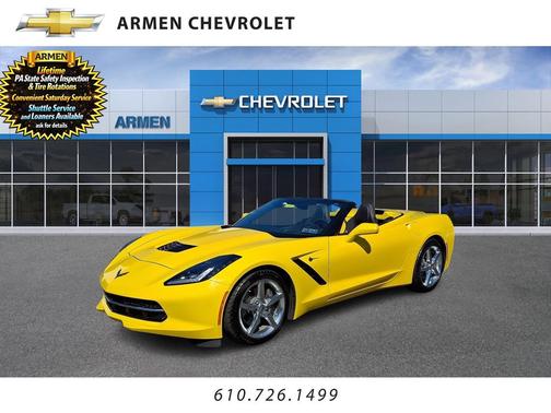 Velocity Yellow Tintcoat 2015 Chevrolet Corvette Stingray