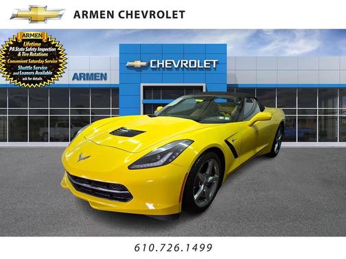 Velocity Yellow Tintcoat 2015 Chevrolet Corvette Stingray