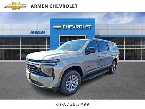 Sterling Gray Metallic 2026 Chevrolet Suburban LS