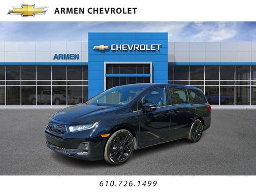 Crystal Black Pearl 2025 Honda Odyssey Sport-L