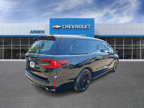 Crystal Black Pearl 2025 Honda Odyssey Sport-L