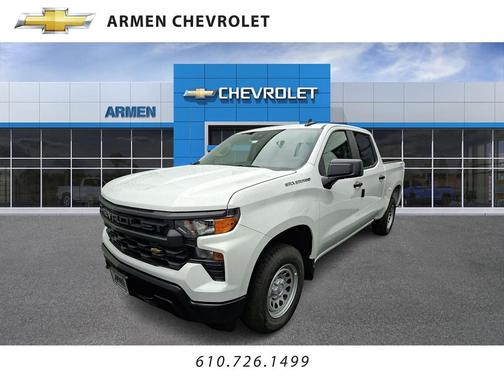 Summit White 2026 Chevrolet Silverado 1500 WT