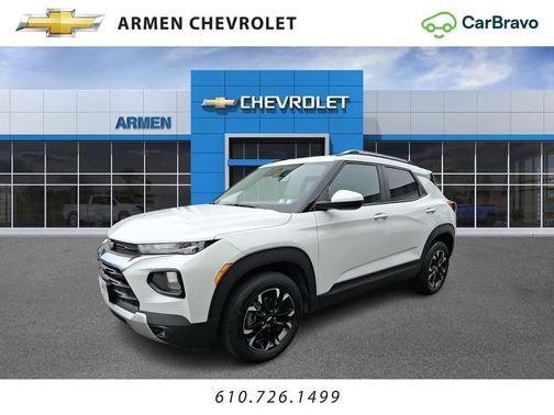 Summit White 2023 Chevrolet Trailblazer LT