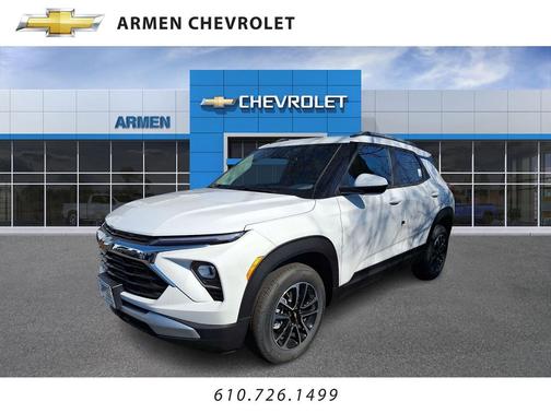 Summit White 2026 Chevrolet Trailblazer LT