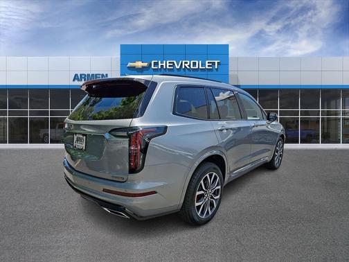 Argent Silver Metallic 2024 Cadillac XT6 Sport AWD