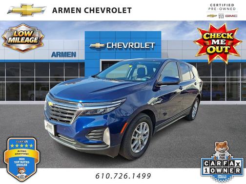 Blue Glow Metallic 2023 Chevrolet Equinox 1LT