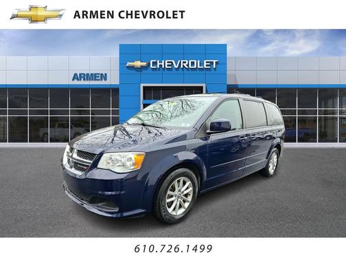 True Blue Pearlcoat 2016 Dodge Grand Caravan SXT