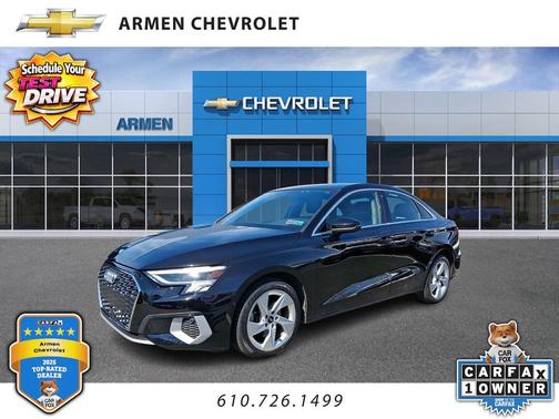 Brilliant Black - A2A2 2023 Audi A3 Premium