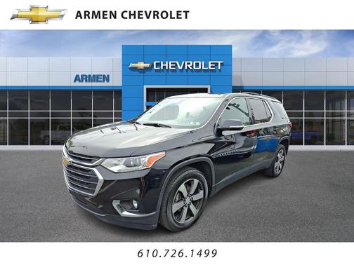 Mosaic Black Metallic 2019 Chevrolet Traverse LT Leather