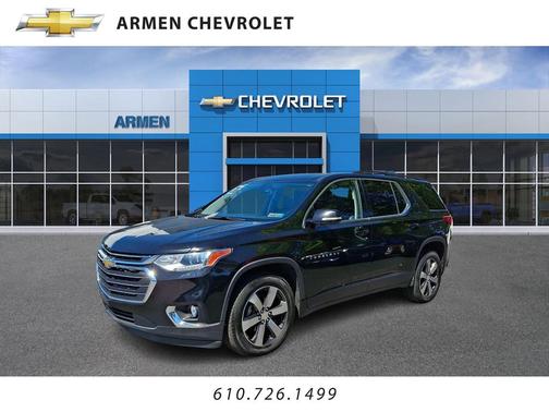 Mosaic Black Metallic 2019 Chevrolet Traverse LT Leather