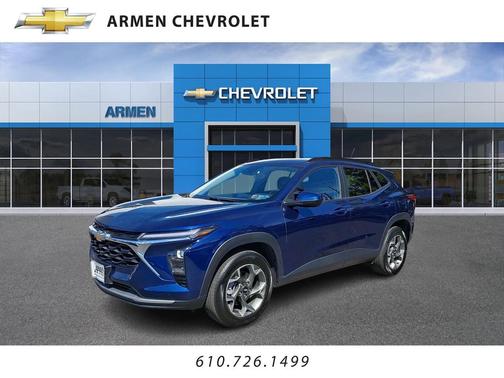 Blue Glow Metallic 2024 Chevrolet Trax LT