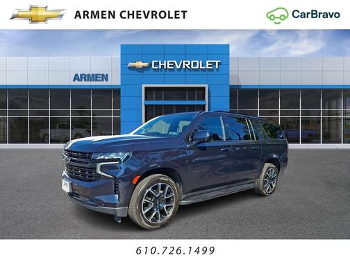 Midnight Blue Metallic 2023 Chevrolet Suburban RST