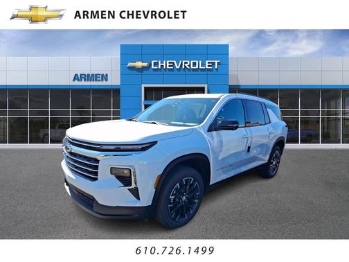 Summit White 2026 Chevrolet Traverse LT