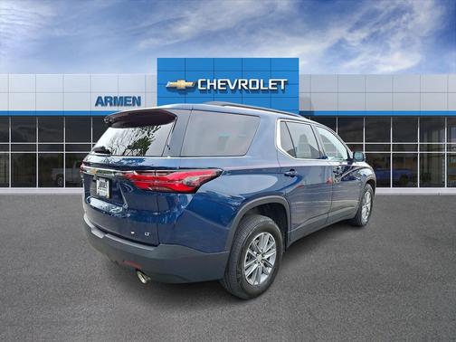 Northsky Blue Metallic 2023 Chevrolet Traverse LT Cloth