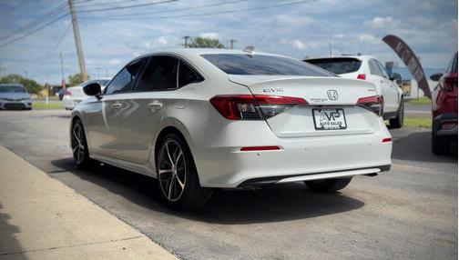 Platinum White Pearl 2024 Honda Civic Touring