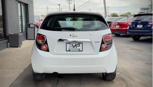 Summit White 2013 Chevrolet Sonic LTZ