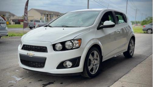 Summit White 2013 Chevrolet Sonic LTZ