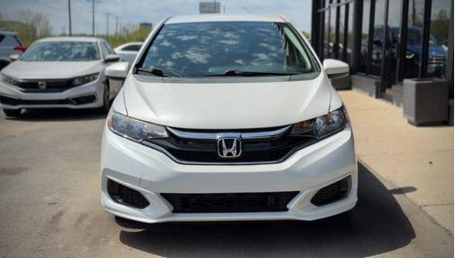 Platinum White Pearl 2019 Honda Fit LX