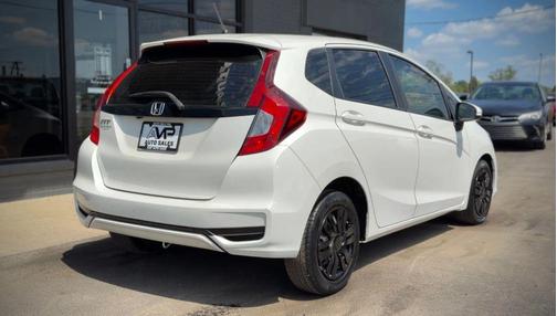 Platinum White Pearl 2019 Honda Fit LX