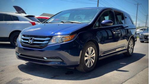 Obsidian Blue Pearl 2016 Honda Odyssey EX-L