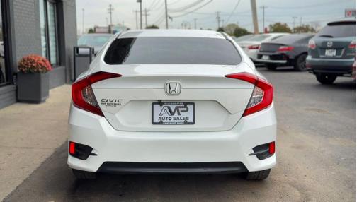 Taffeta White 2017 Honda Civic LX