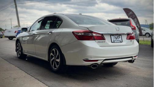 White Orchid Pearl 2017 Honda Accord EX-L