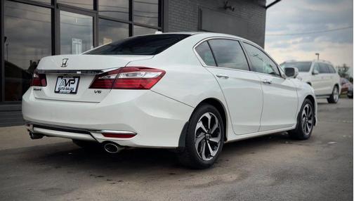White Orchid Pearl 2017 Honda Accord EX-L