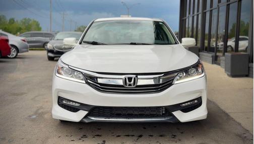 White Orchid Pearl 2017 Honda Accord EX-L