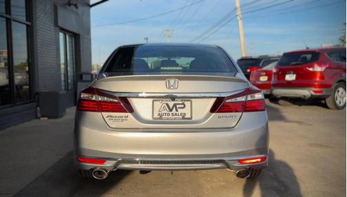 Lunar Silver Metallic 2017 Honda Accord Sport