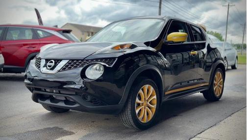 Black 2015 Nissan Juke SV Sport Utility 4D