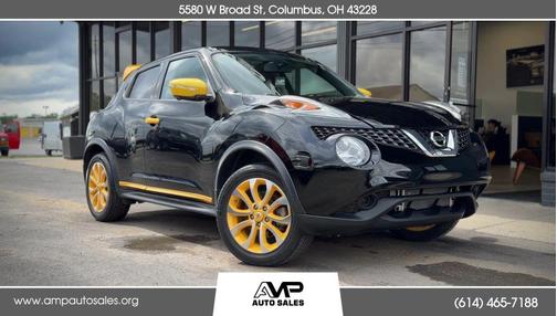 Black 2015 Nissan Juke SV Sport Utility 4D